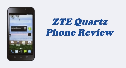 Tracfone ZTE Quartz (Z797C) Review
