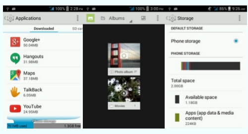 Tracfone Alcatel Pixi Glitz screenshot
