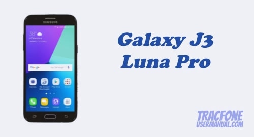 TracFone Samsung Galaxy J3 Luna Pro S327VL User Manual