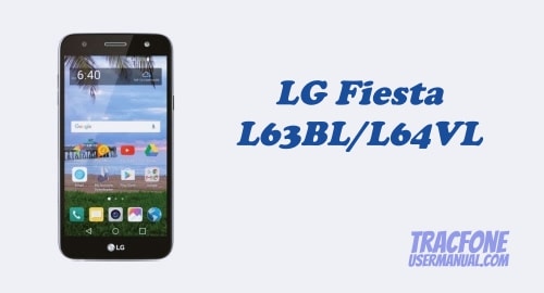 TracFone LG Fiesta L63BL / L64VL