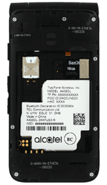 Alcatel MyFlip Insert Battery