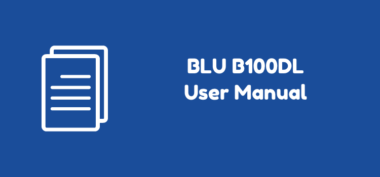 Blu B100DL User Manual
