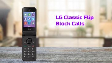 LG Classic Flip Block Calls
