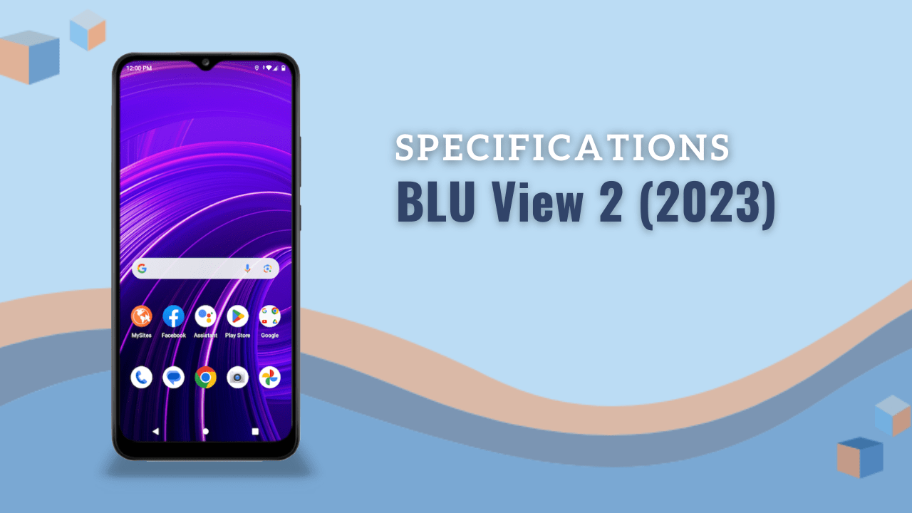 BLU View 2 2023 Specifications